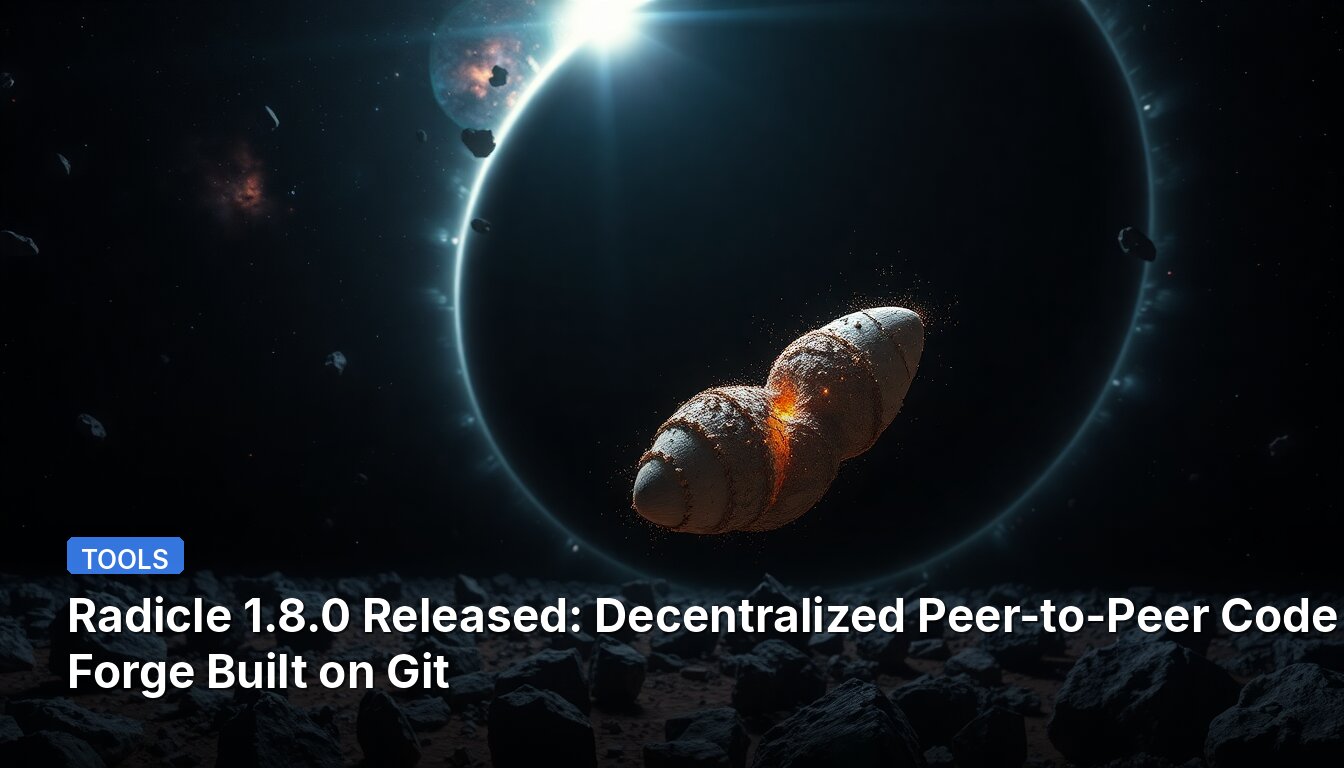 Radicle 1.8.0 Released: Decentralized Peer-to-Peer Code Forge Built on Git