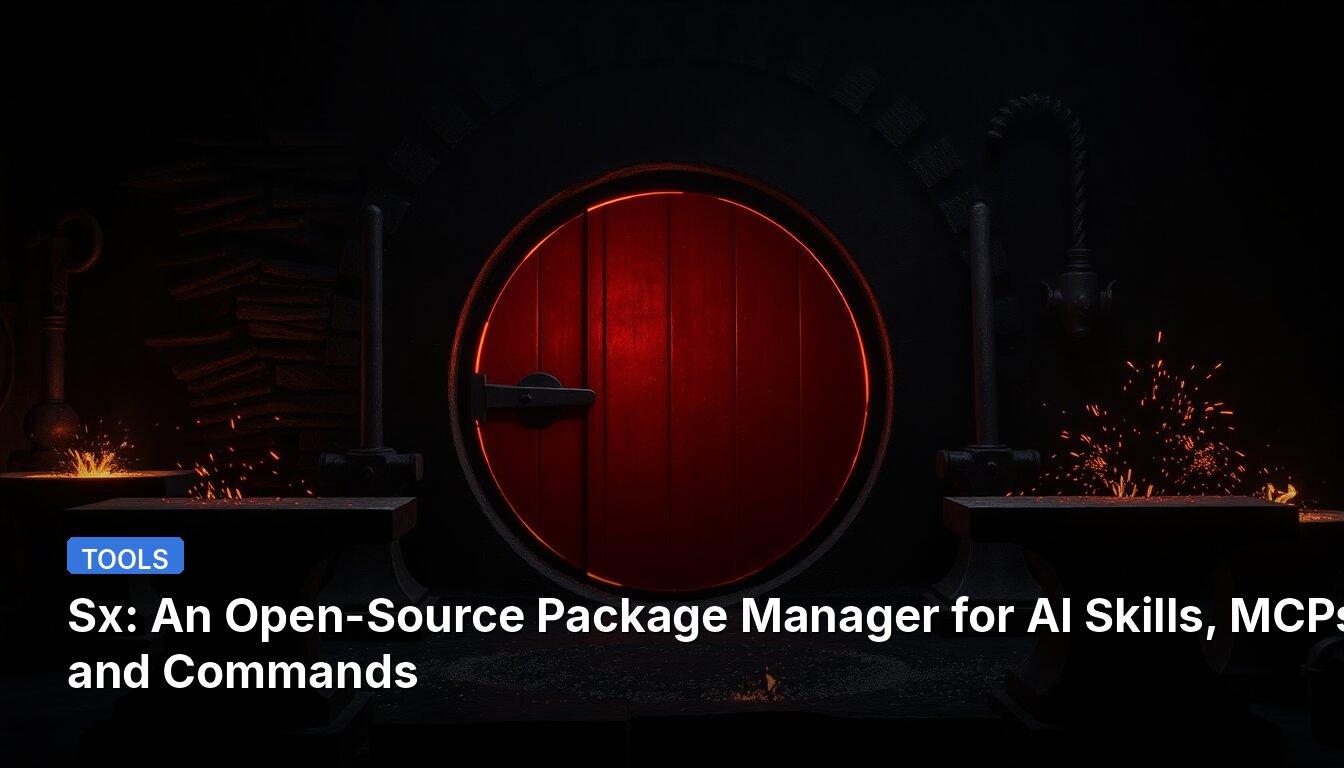 Sx: An Open-Source Package Manager for AI Skills, MCPs, and Commands
