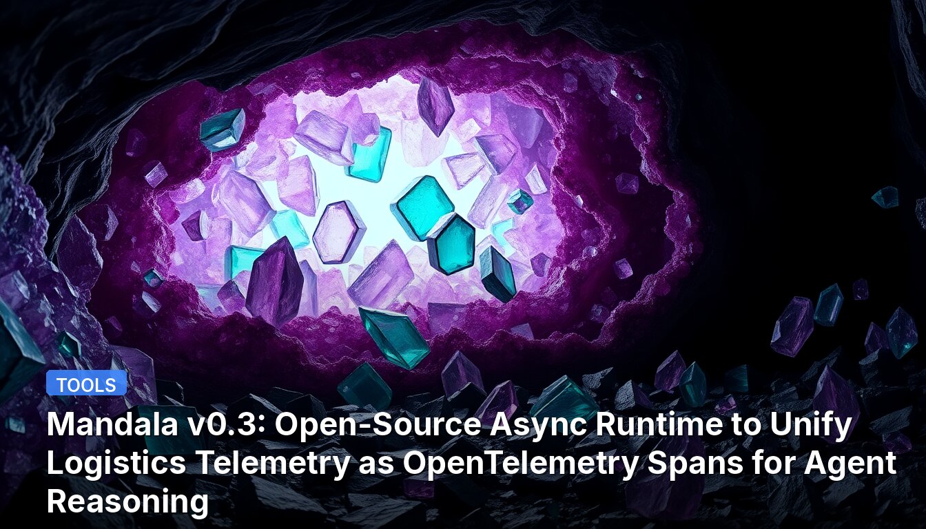 Mandala v0.3: Open-Source Async Runtime to Unify Logistics Telemetry as OpenTelemetry Spans for Agent Reasoning