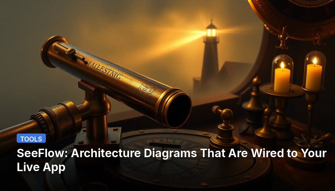 SeeFlow: Architecture Diagrams That Are Wired to Your Live App