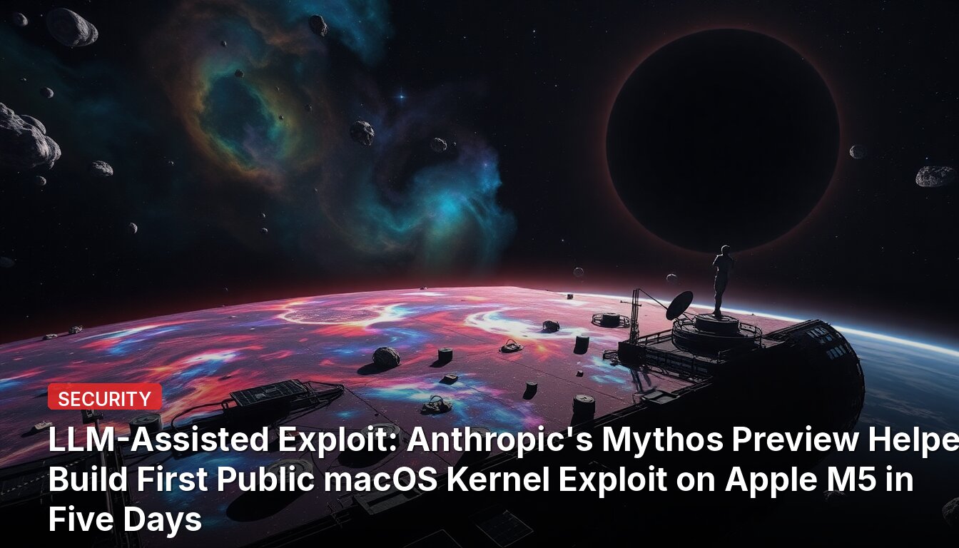 LLM-Assisted Exploit: Anthropic's Mythos Preview Helped Build First Public macOS Kernel Exploit on Apple M5 in Five Days