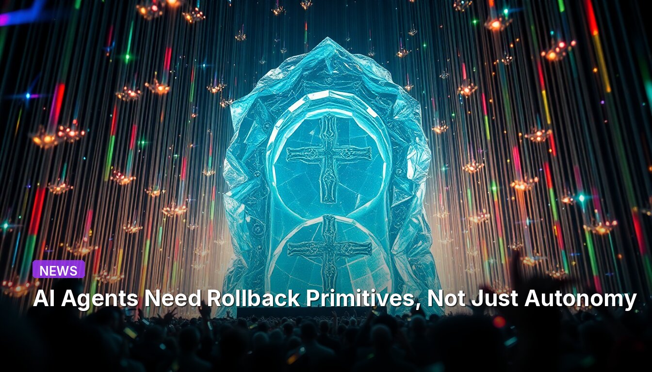 AI Agents Need Rollback Primitives, Not Just Autonomy