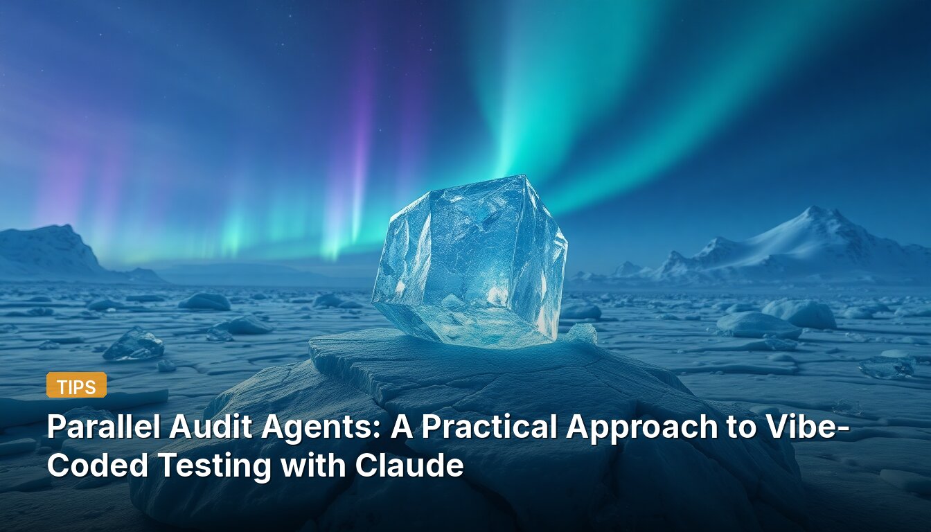 Parallel Audit Agents: A Practical Approach to Vibe-Coded Testing with Claude