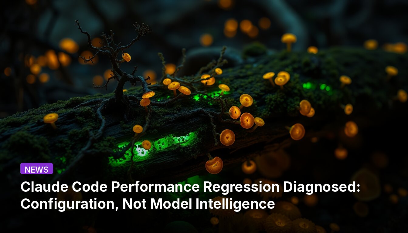 Claude Code Performance Regression Diagnosed: Configuration, Not Model Intelligence