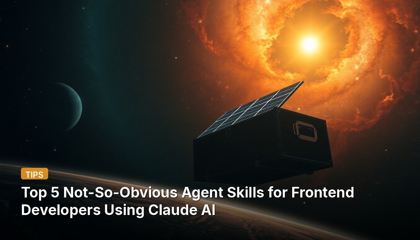 Top 5 Not-So-Obvious Agent Skills for Frontend Developers Using Claude AI