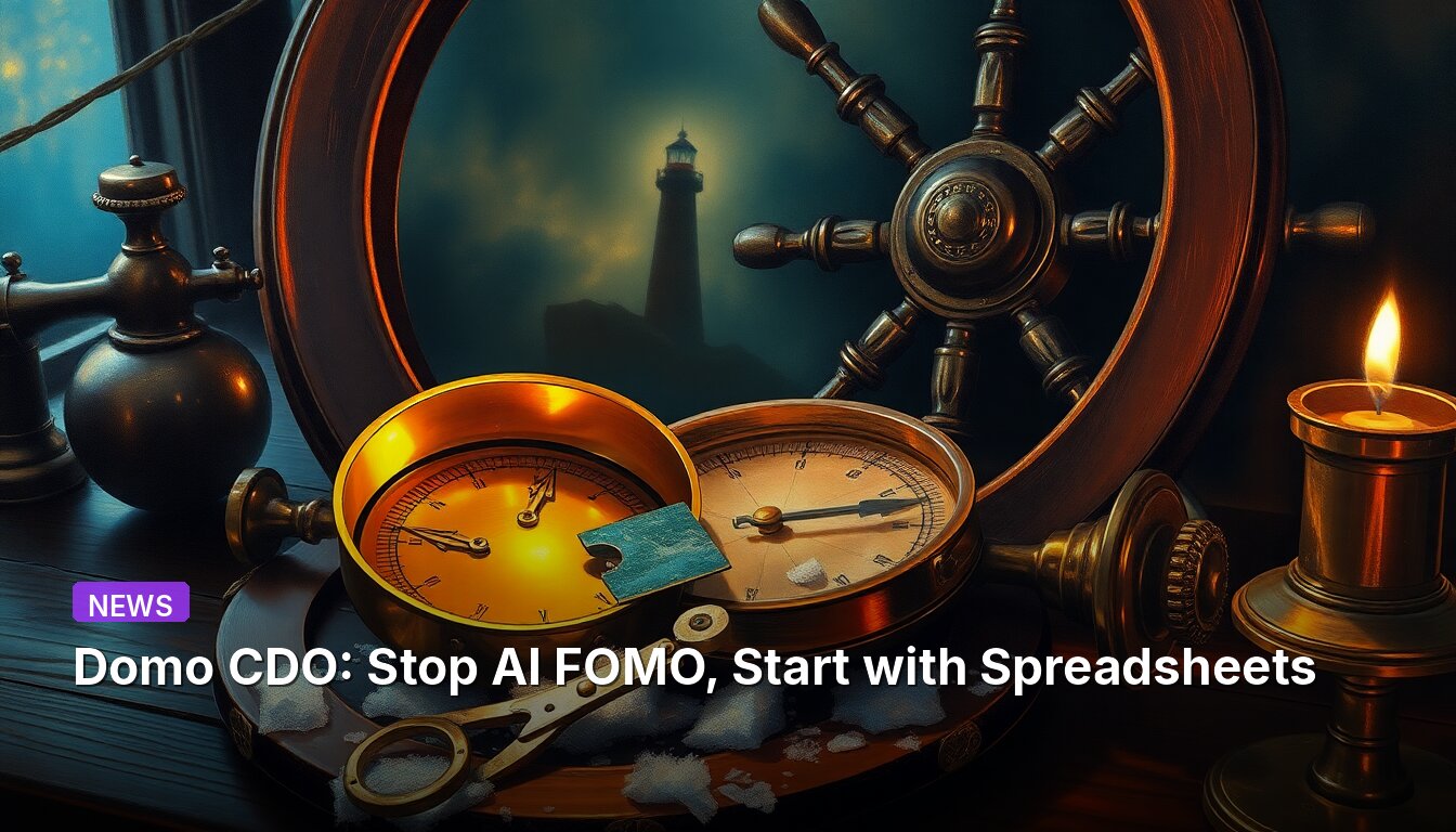 Domo CDO: Stop AI FOMO, Start with Spreadsheets