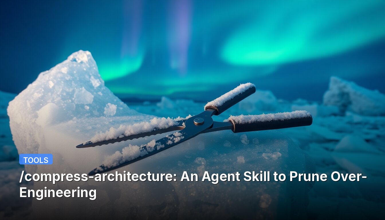 /compress-architecture: An Agent Skill to Prune Over-Engineering