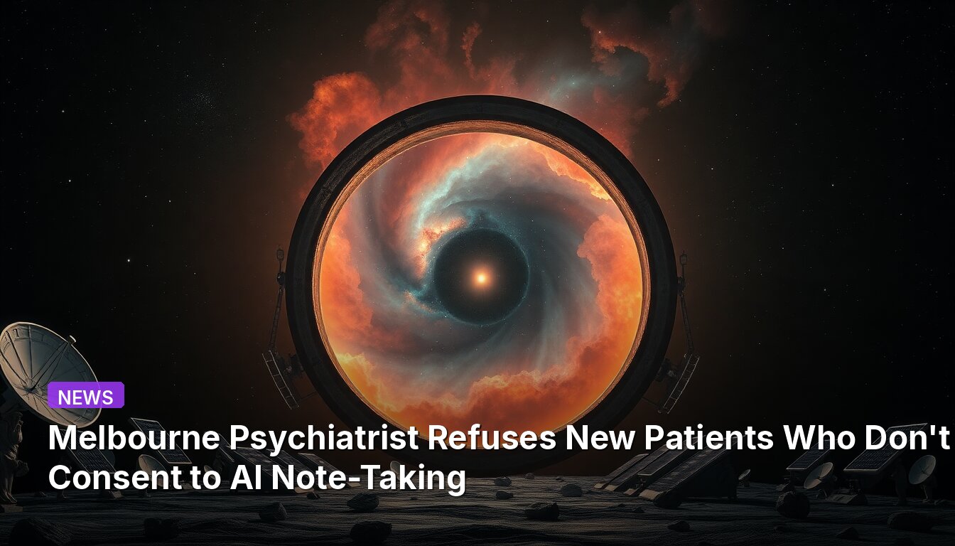 Melbourne Psychiatrist Refuses New Patients Who Don't Consent to AI Note-Taking