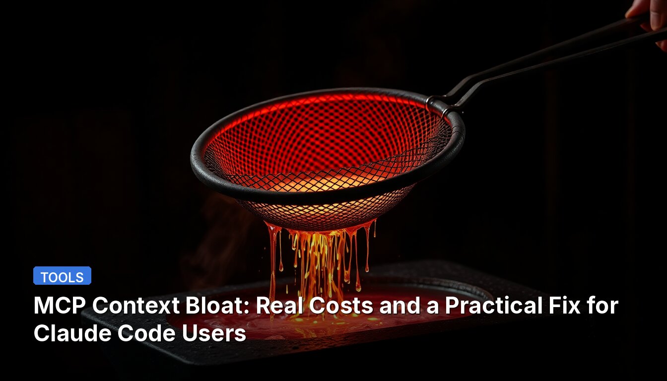 MCP Context Bloat: Real Costs and a Practical Fix for Claude Code Users