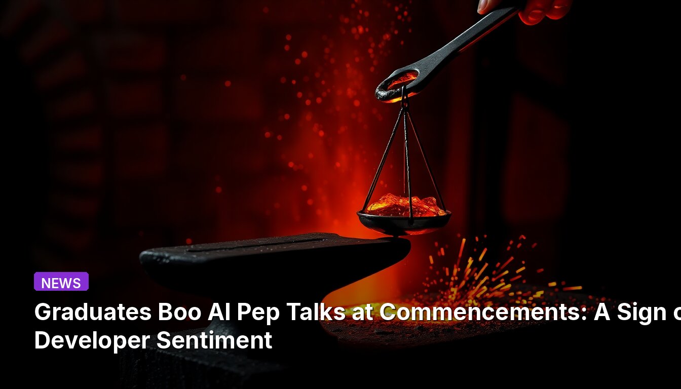Graduates Boo AI Pep Talks at Commencements: A Sign of Developer Sentiment