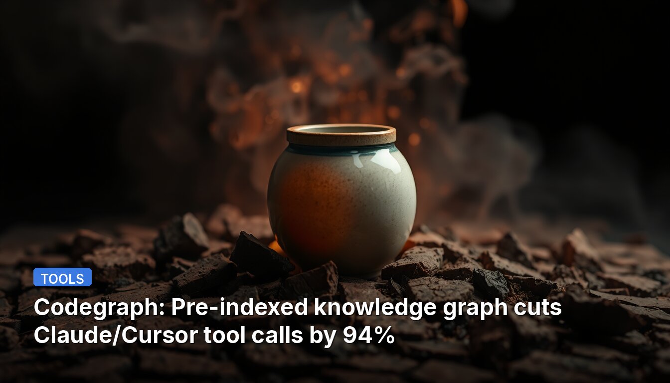 Codegraph: Pre-indexed knowledge graph cuts Claude/Cursor tool calls by 94%