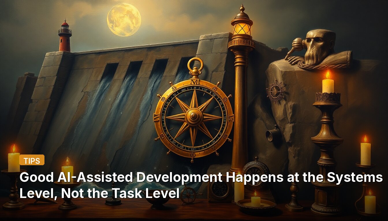 Good AI-Assisted Development Happens at the Systems Level, Not the Task Level