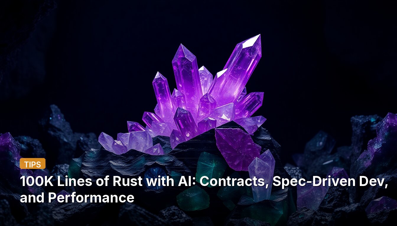 100K Lines of Rust with AI: Contracts, Spec-Driven Dev, and Performance