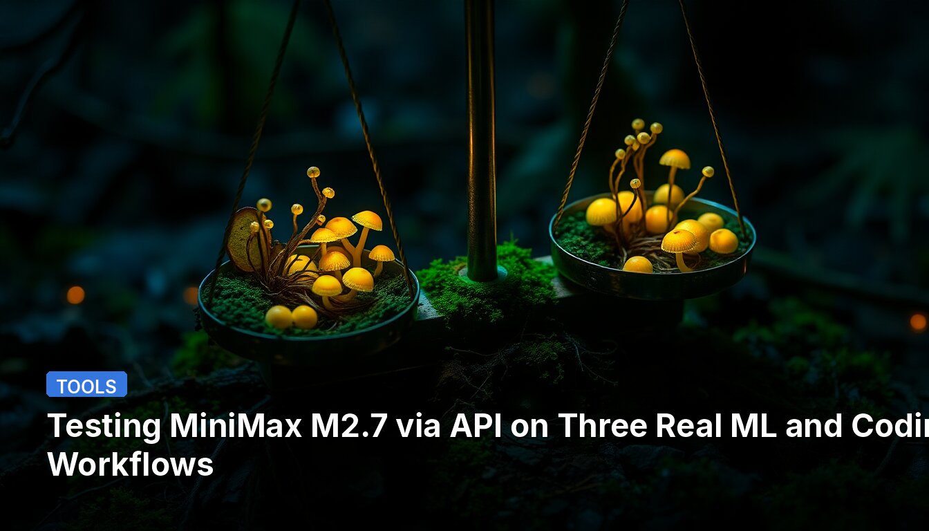 Testing MiniMax M2.7 via API on Three Real ML and Coding Workflows