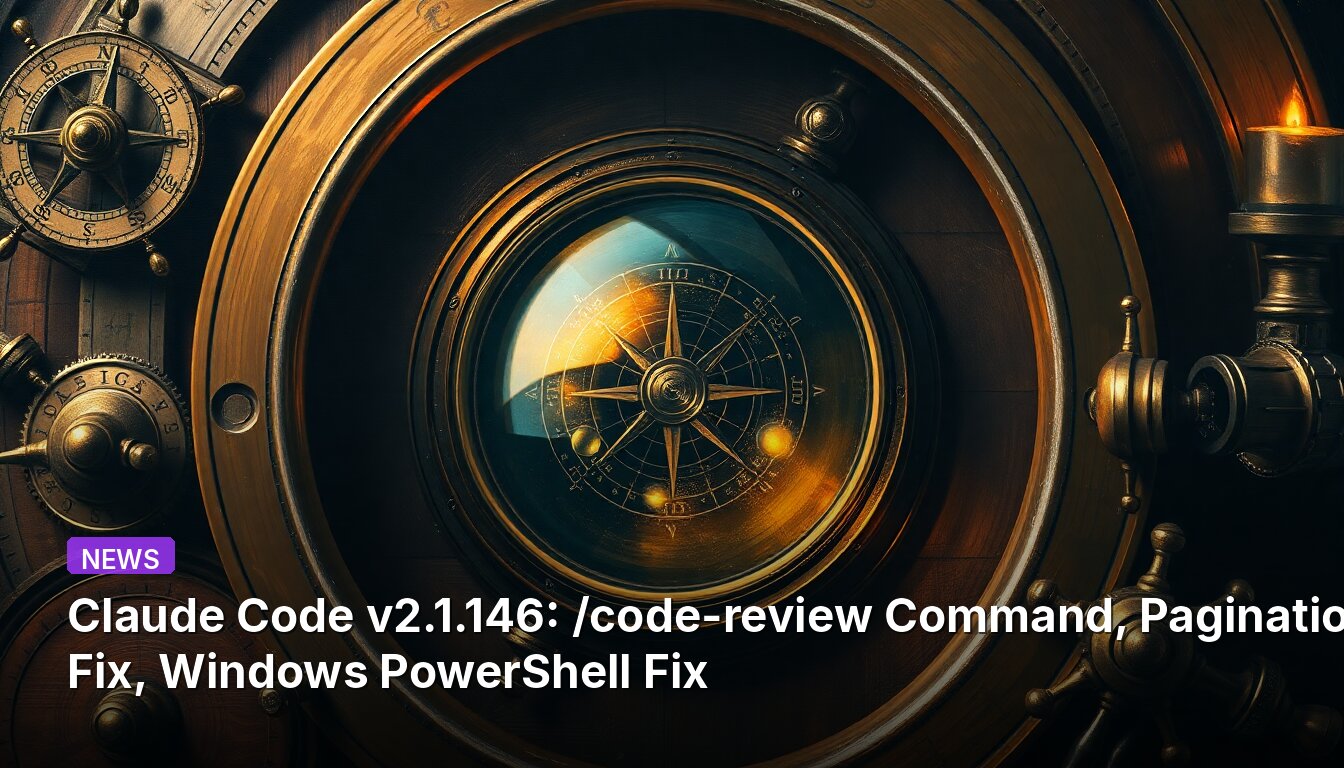 Claude Code v2.1.146: /code-review Command, Pagination Fix, Windows PowerShell Fix
