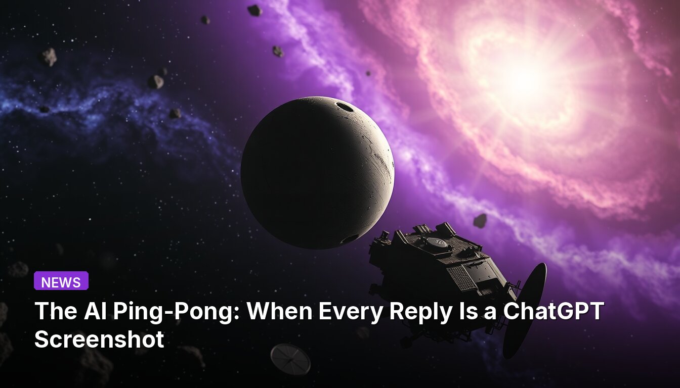 The AI Ping-Pong: When Every Reply Is a ChatGPT Screenshot