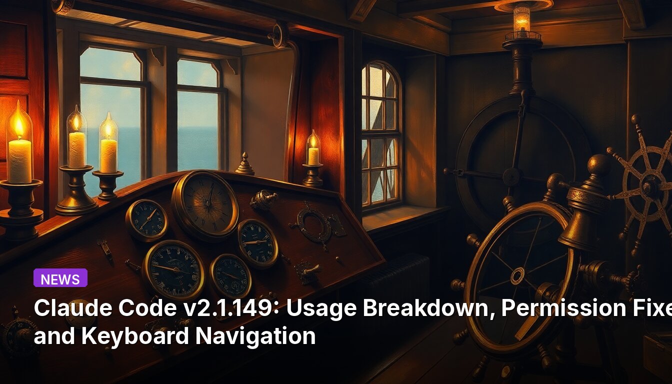 Claude Code v2.1.149: Usage Breakdown, Permission Fixes, and Keyboard Navigation