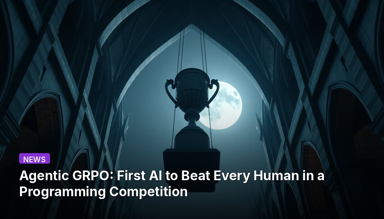 Agentic GRPO: First AI to Beat Every Human in a Programming Competition
