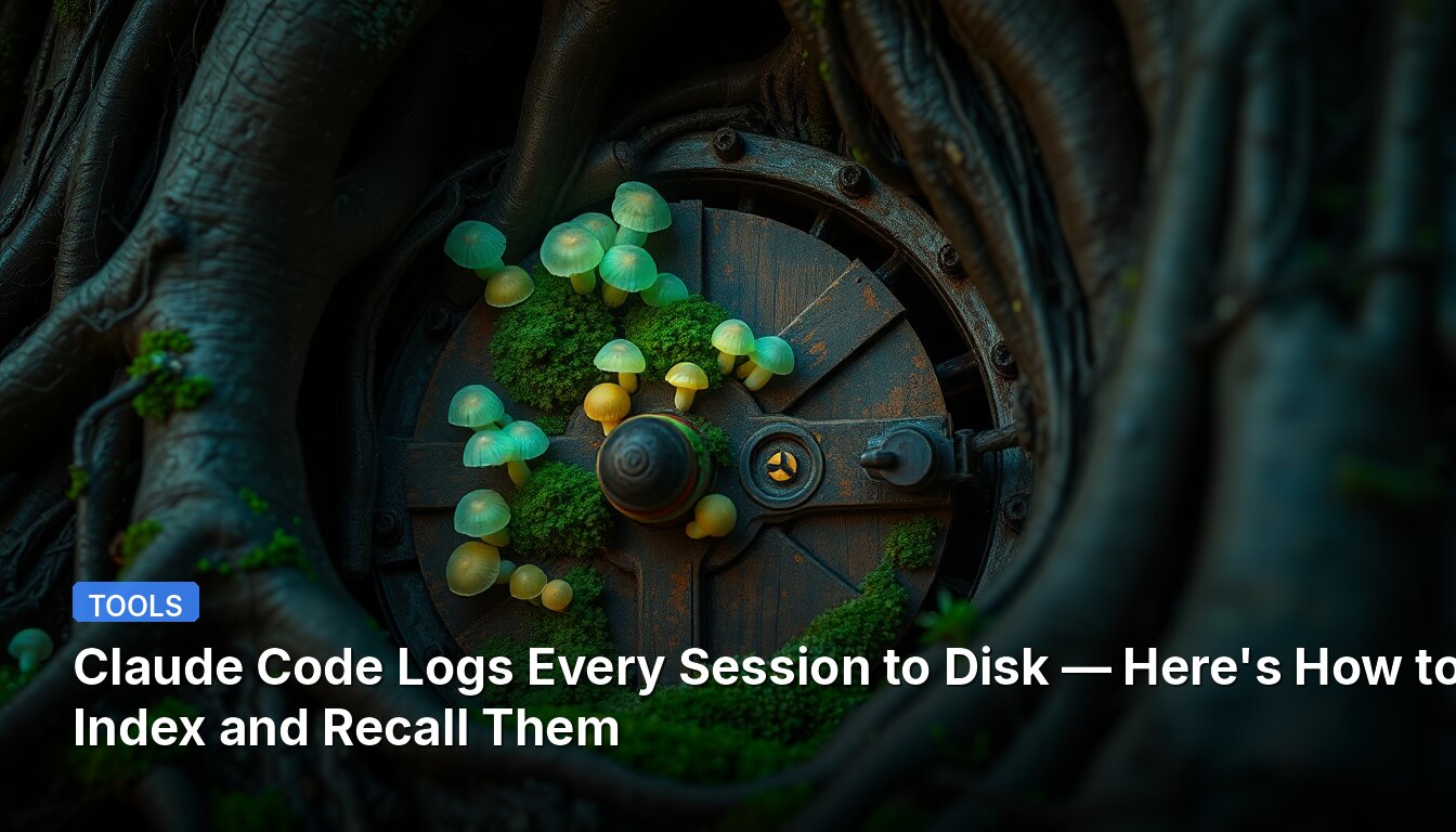 Claude Code Logs Every Session to Disk — Here's How to Index and Recall Them