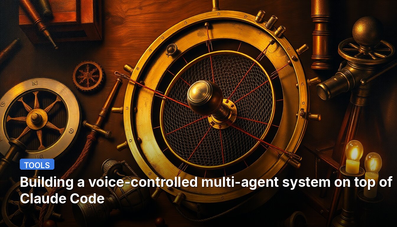 Building a voice-controlled multi-agent system on top of Claude Code