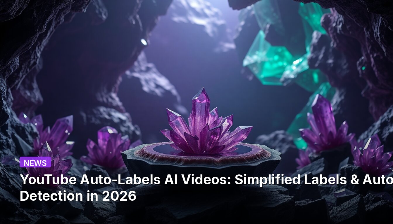 YouTube Auto-Labels AI Videos: Simplified Labels & Auto-Detection in 2026