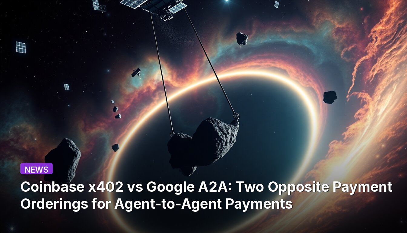Coinbase x402 vs Google A2A: Two Opposite Payment Orderings for Agent-to-Agent Payments