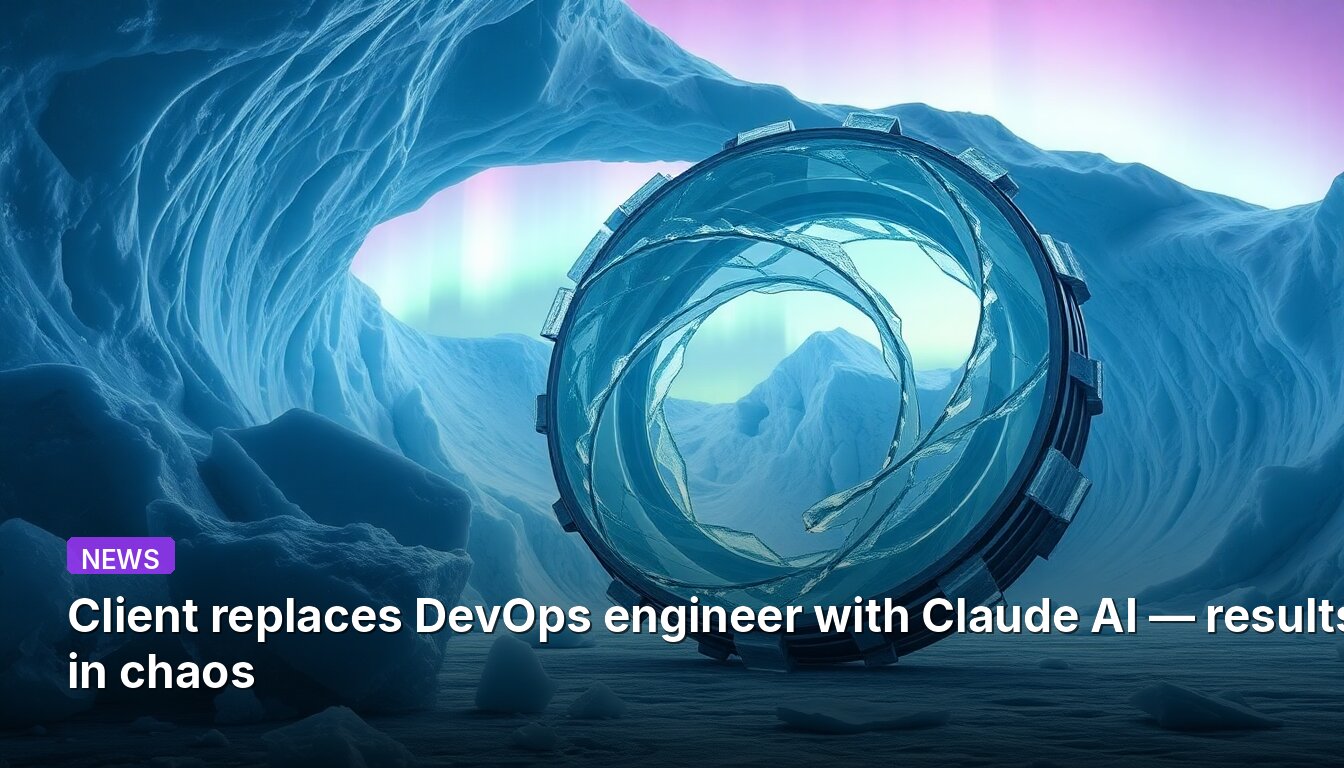 Client replaces DevOps engineer with Claude AI — results in chaos