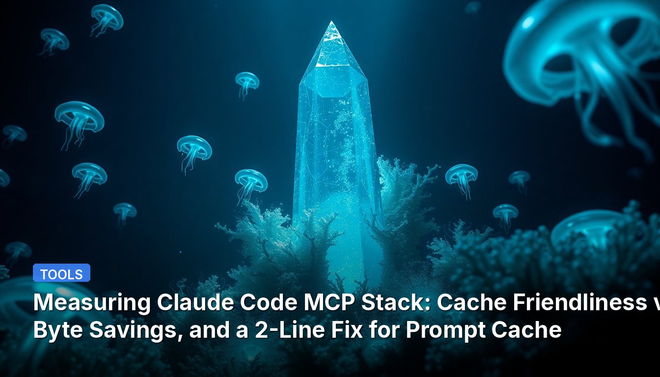 Measuring Claude Code MCP Stack: Cache Friendliness vs. Byte Savings, and a 2-Line Fix for Prompt Cache