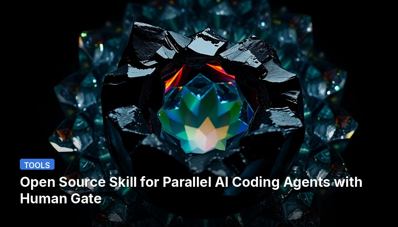 Open Source Skill for Parallel AI Coding Agents with Human Gate