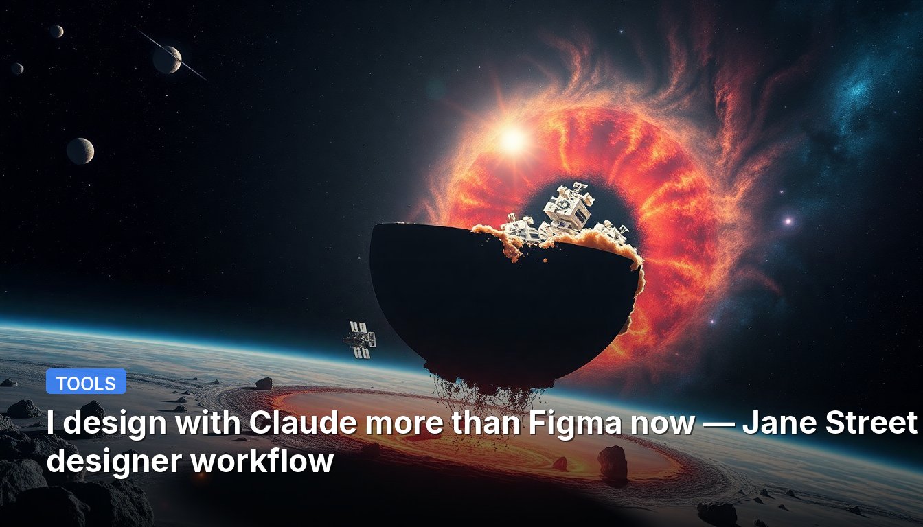 I design with Claude more than Figma now — Jane Street designer workflow