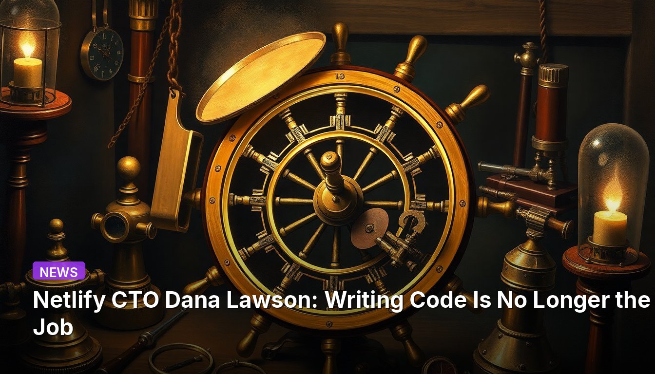 Netlify CTO Dana Lawson: Writing Code Is No Longer the Job