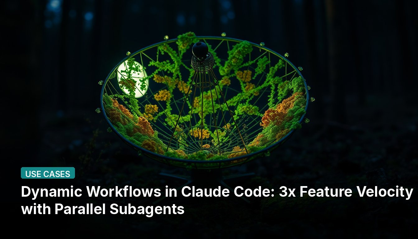 Dynamic Workflows in Claude Code: 3x Feature Velocity with Parallel Subagents