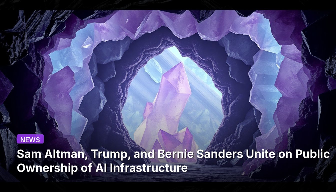Sam Altman, Trump, and Bernie Sanders Unite on Public Ownership of AI Infrastructure