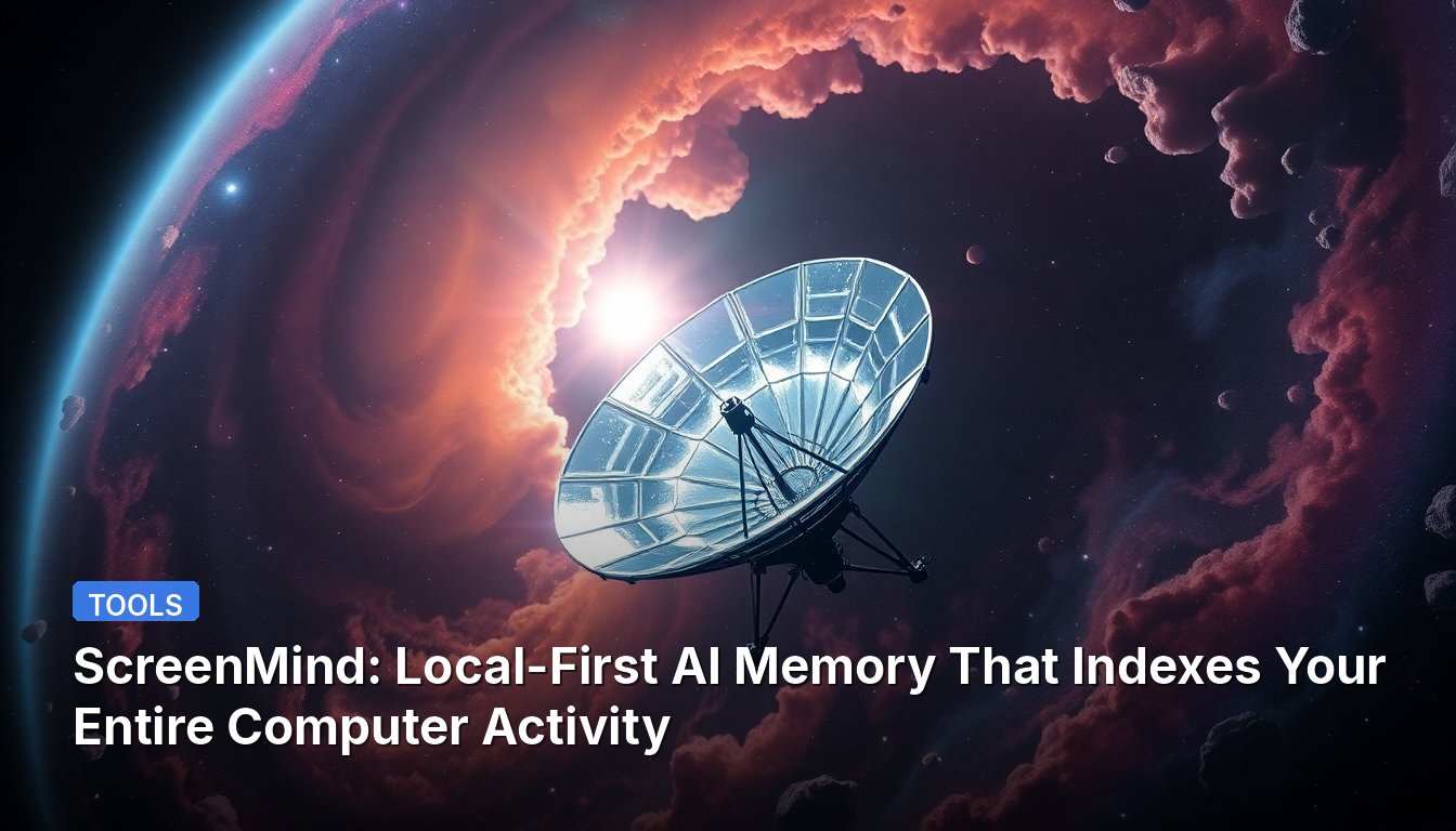 ScreenMind: Local-First AI Memory That Indexes Your Entire Computer Activity