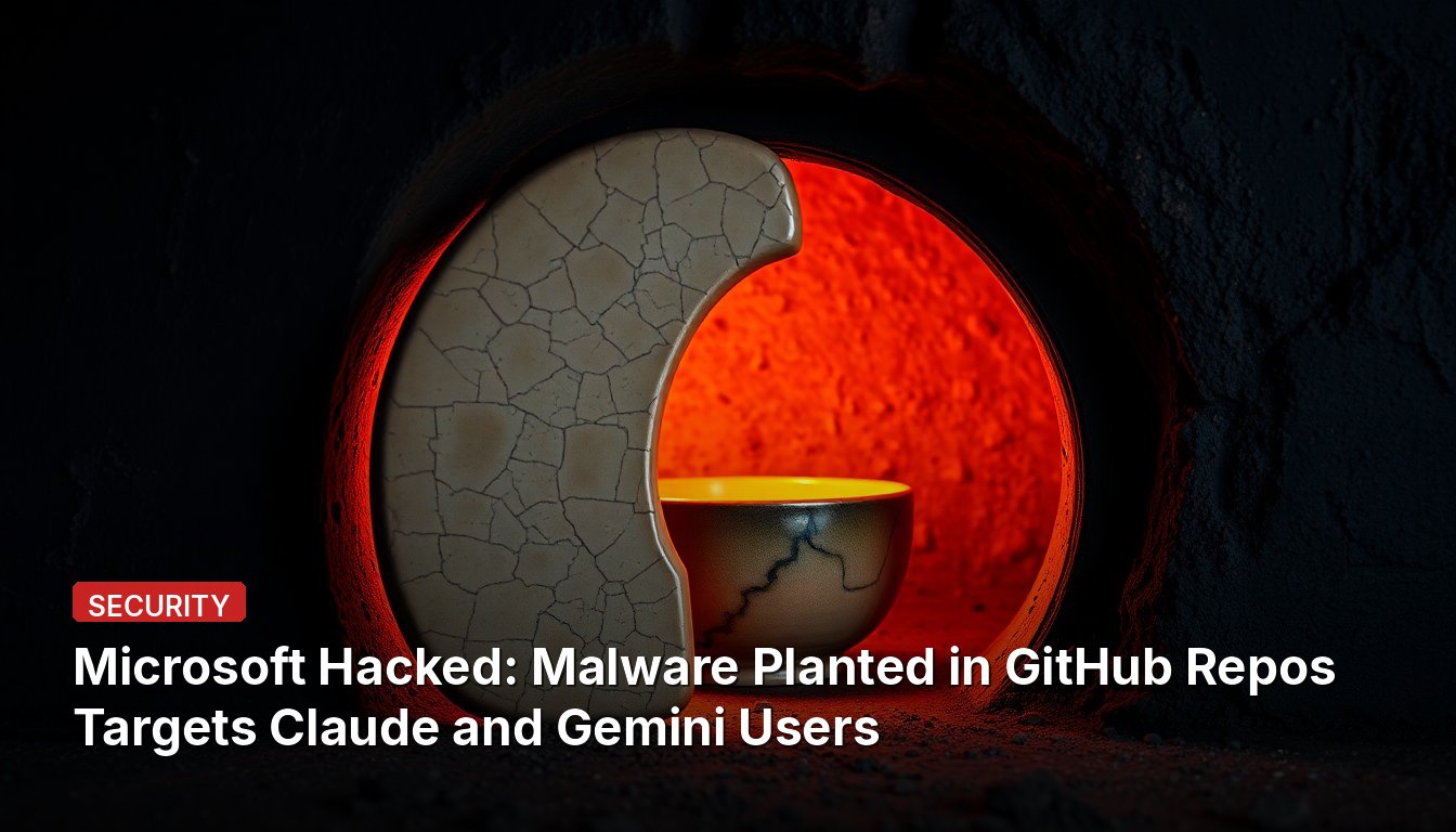 Microsoft Hacked: Malware Planted in GitHub Repos Targets Claude and Gemini Users