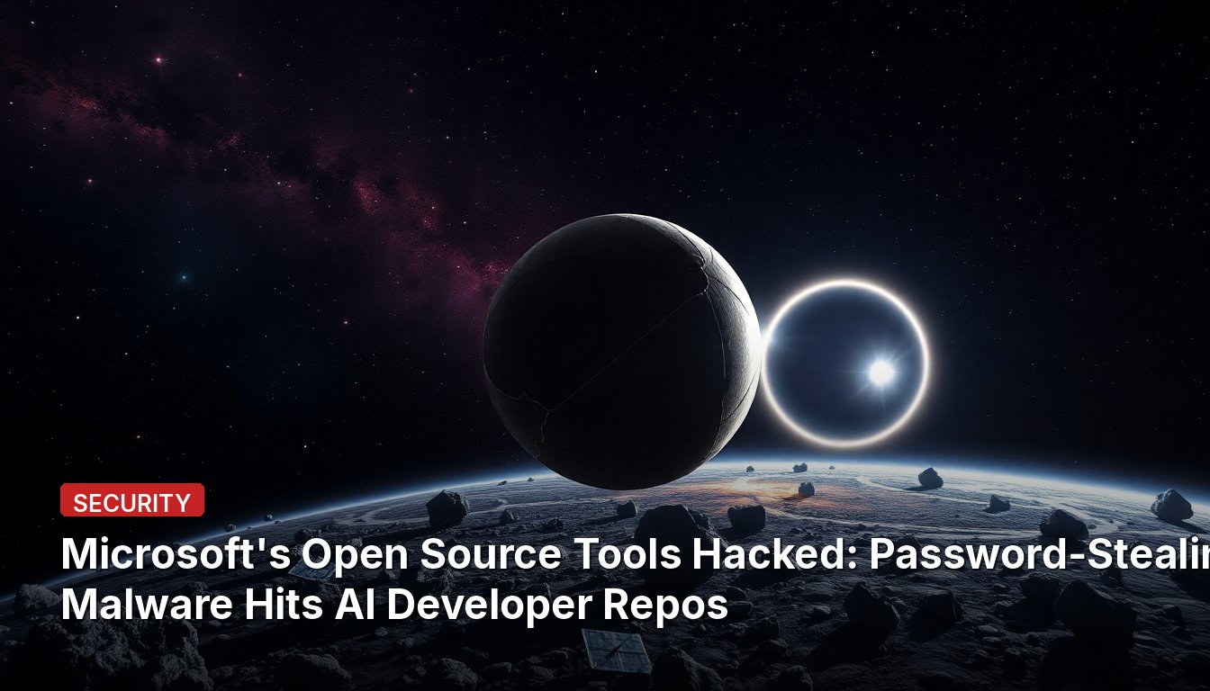 Microsoft's Open Source Tools Hacked: Password-Stealing Malware Hits AI Developer Repos