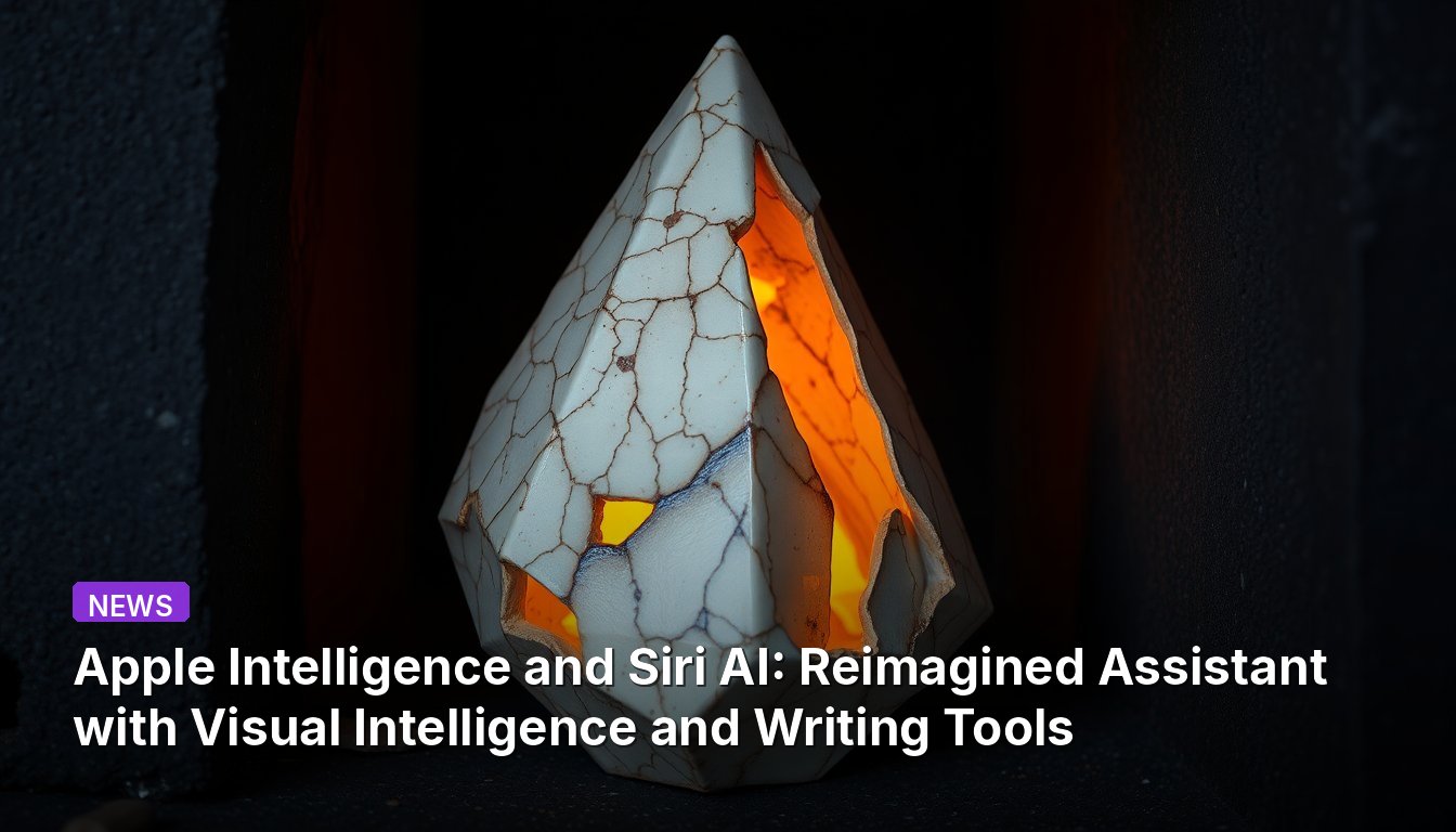 Apple Intelligence and Siri AI: Reimagined Assistant with Visual Intelligence and Writing Tools