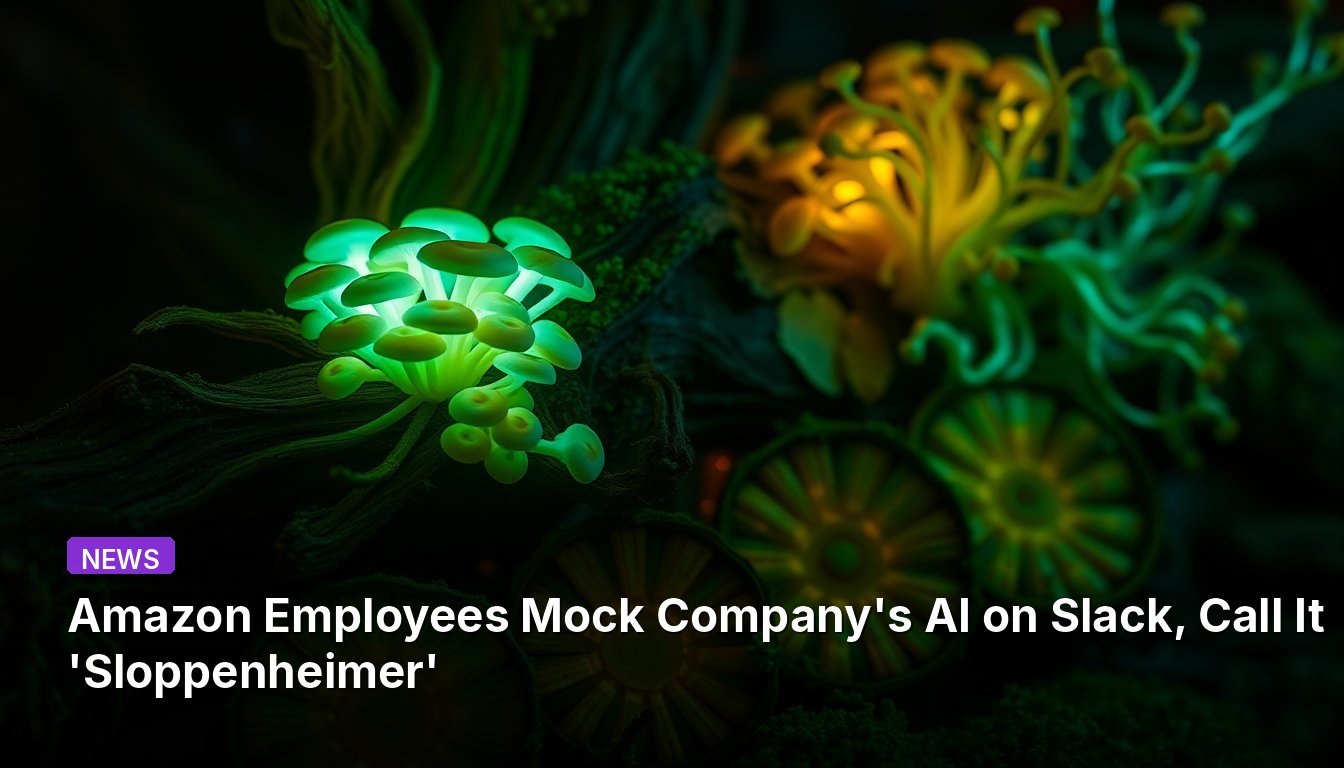 Amazon Employees Mock Company's AI on Slack, Call It 'Sloppenheimer'