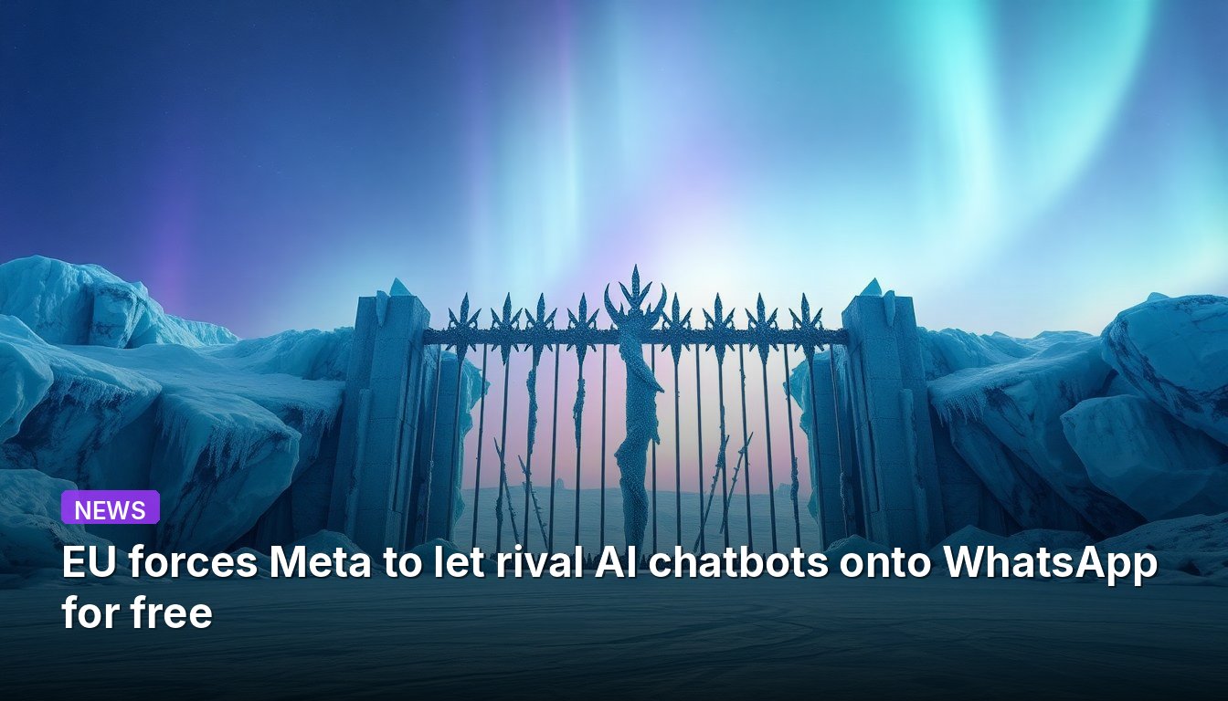 EU forces Meta to let rival AI chatbots onto WhatsApp for free