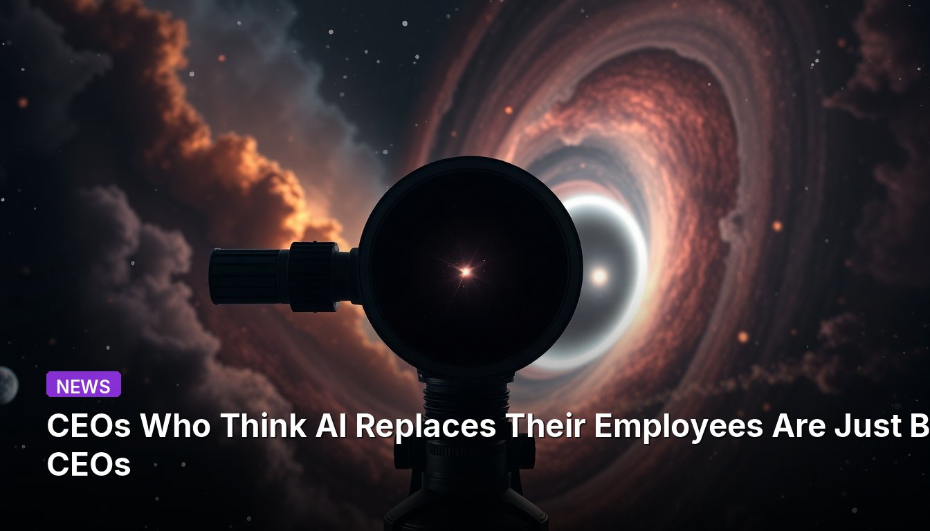 CEOs Who Think AI Replaces Their Employees Are Just Bad CEOs