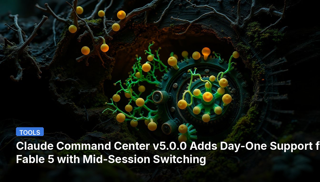 Claude Command Center v5.0.0 Adds Day-One Support for Fable 5 with Mid-Session Switching