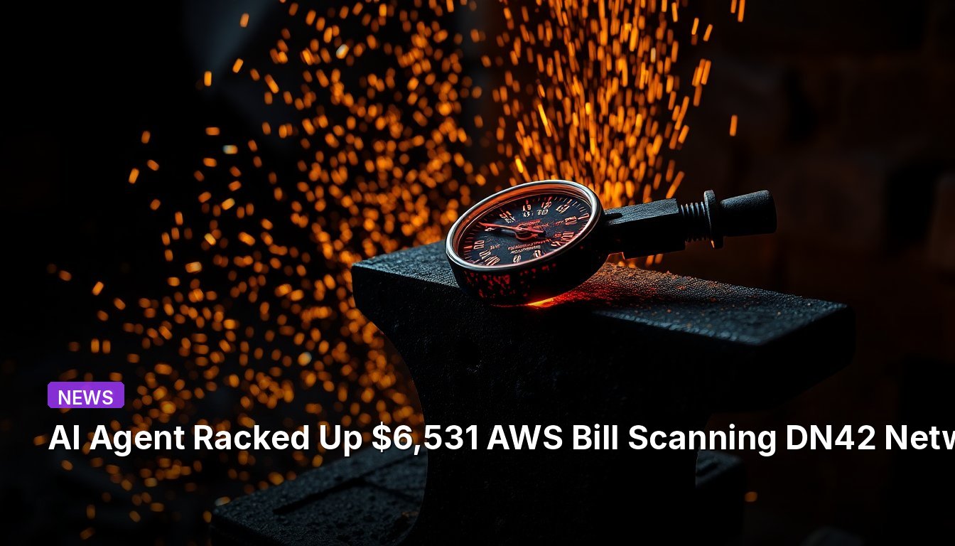 AI Agent Racked Up $6,531 AWS Bill Scanning DN42 Network