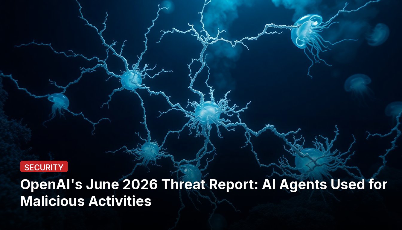 OpenAI's June 2026 Threat Report: AI Agents Used for Malicious Activities
