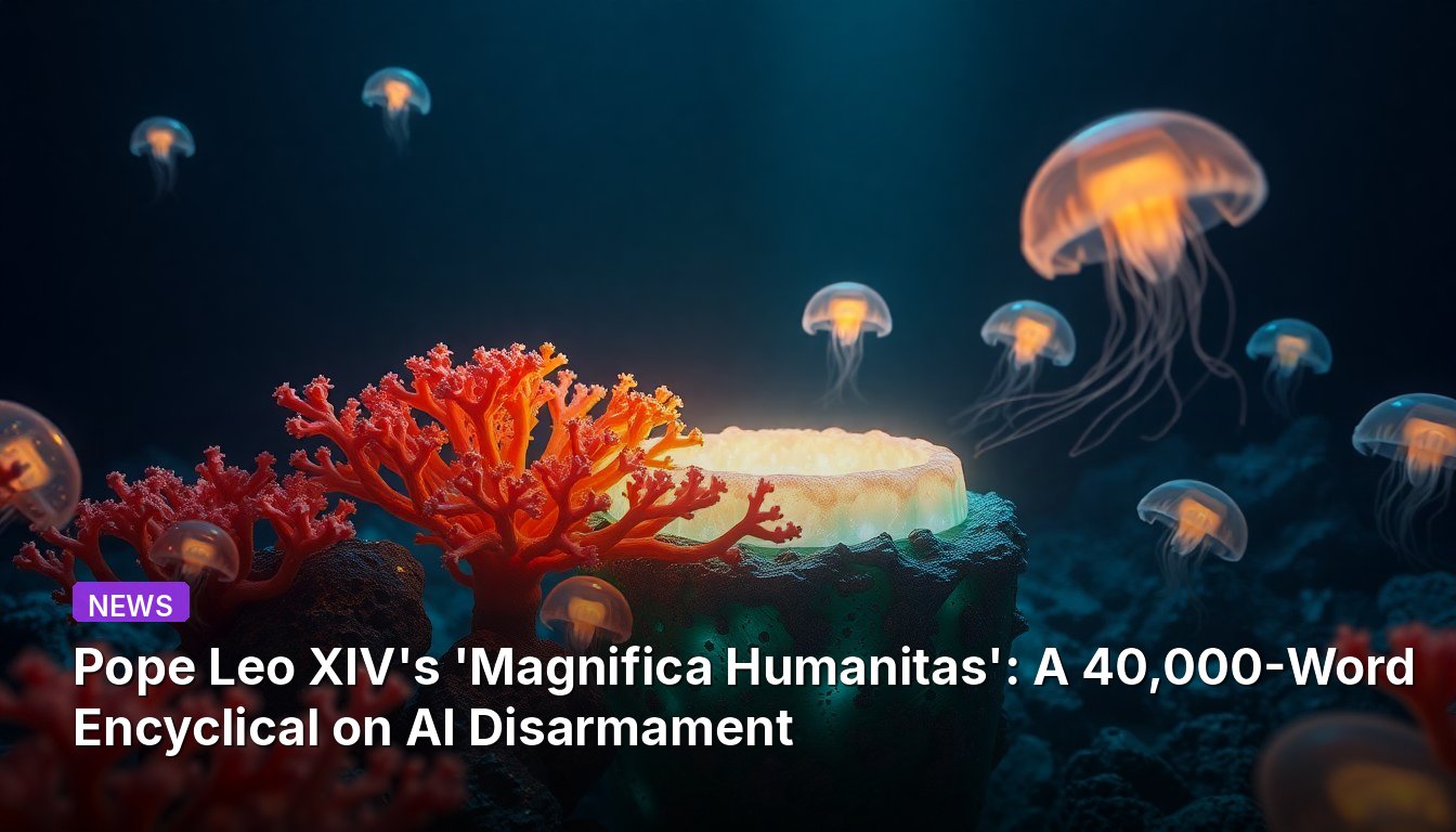 Pope Leo XIV's 'Magnifica Humanitas': A 40,000-Word Encyclical on AI Disarmament