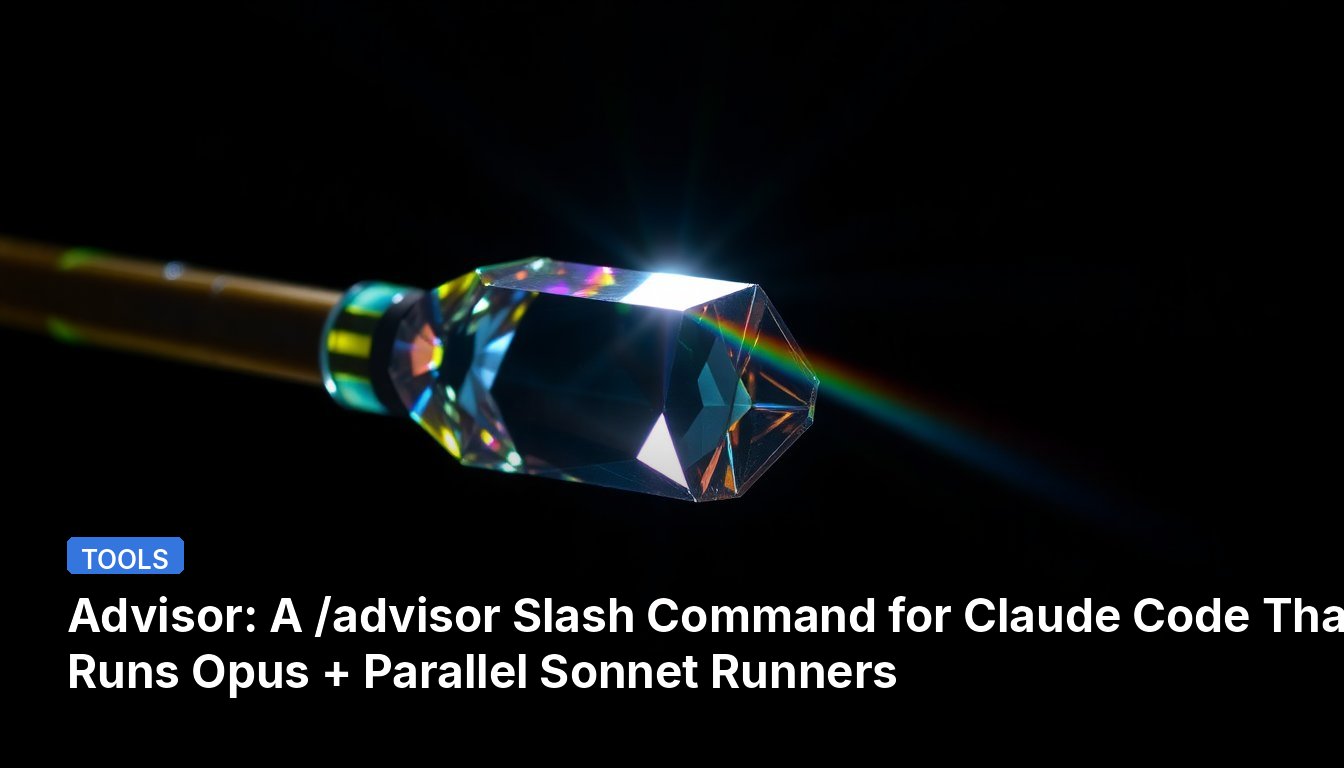 Advisor: A /advisor Slash Command for Claude Code That Runs Opus + Parallel Sonnet Runners