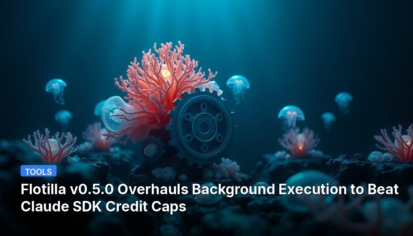 Flotilla v0.5.0 Overhauls Background Execution to Beat Claude SDK Credit Caps