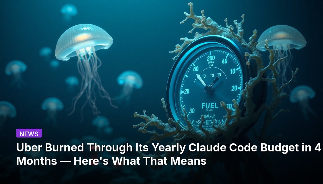 Uber Burned Through Its Yearly Claude Code Budget in 4 Months — Here's What That Means