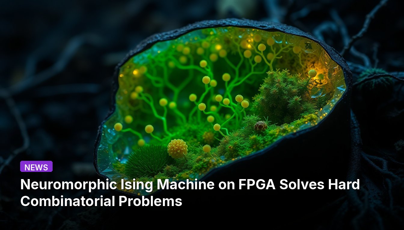 Neuromorphic Ising Machine on FPGA Solves Hard Combinatorial Problems
