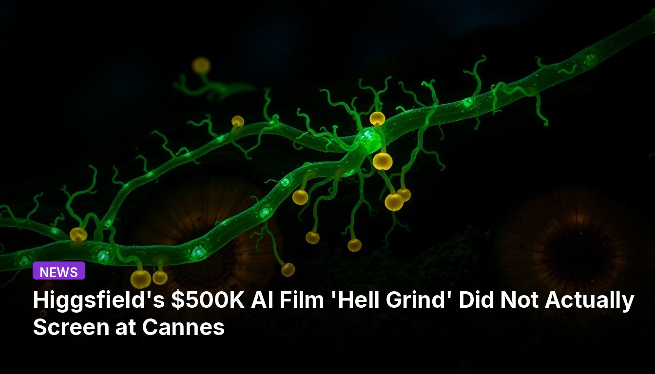 Higgsfield's $500K AI Film 'Hell Grind' Did Not Actually Screen at Cannes