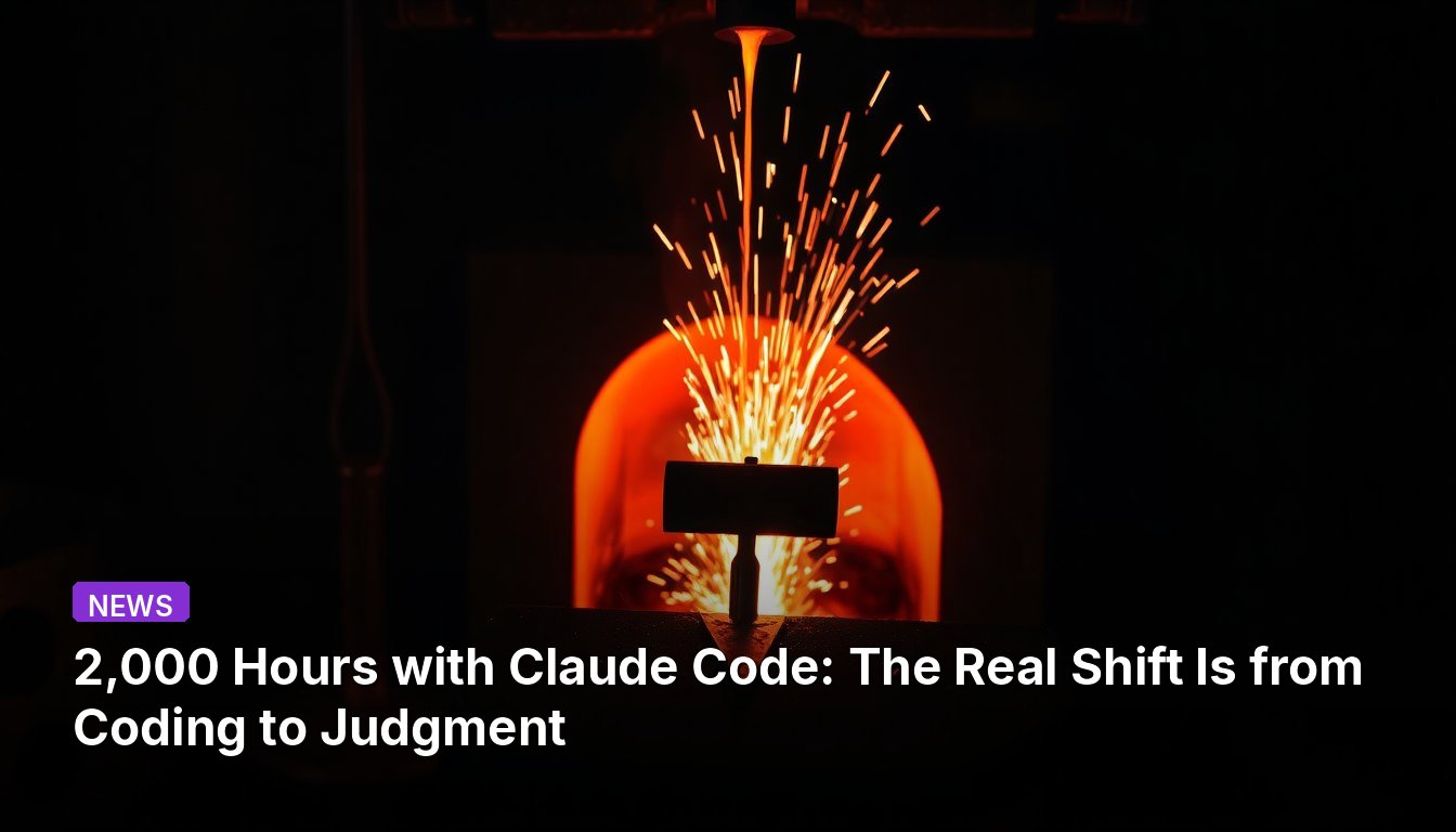 2,000 Hours with Claude Code: The Real Shift Is from Coding to Judgment